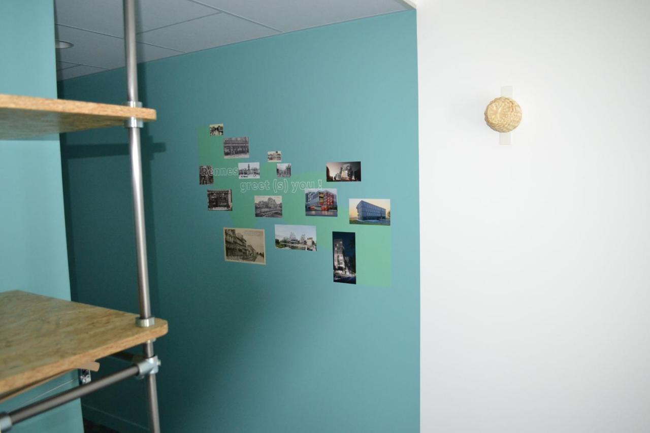 greet Hotel Rennes Pace Extérieur photo