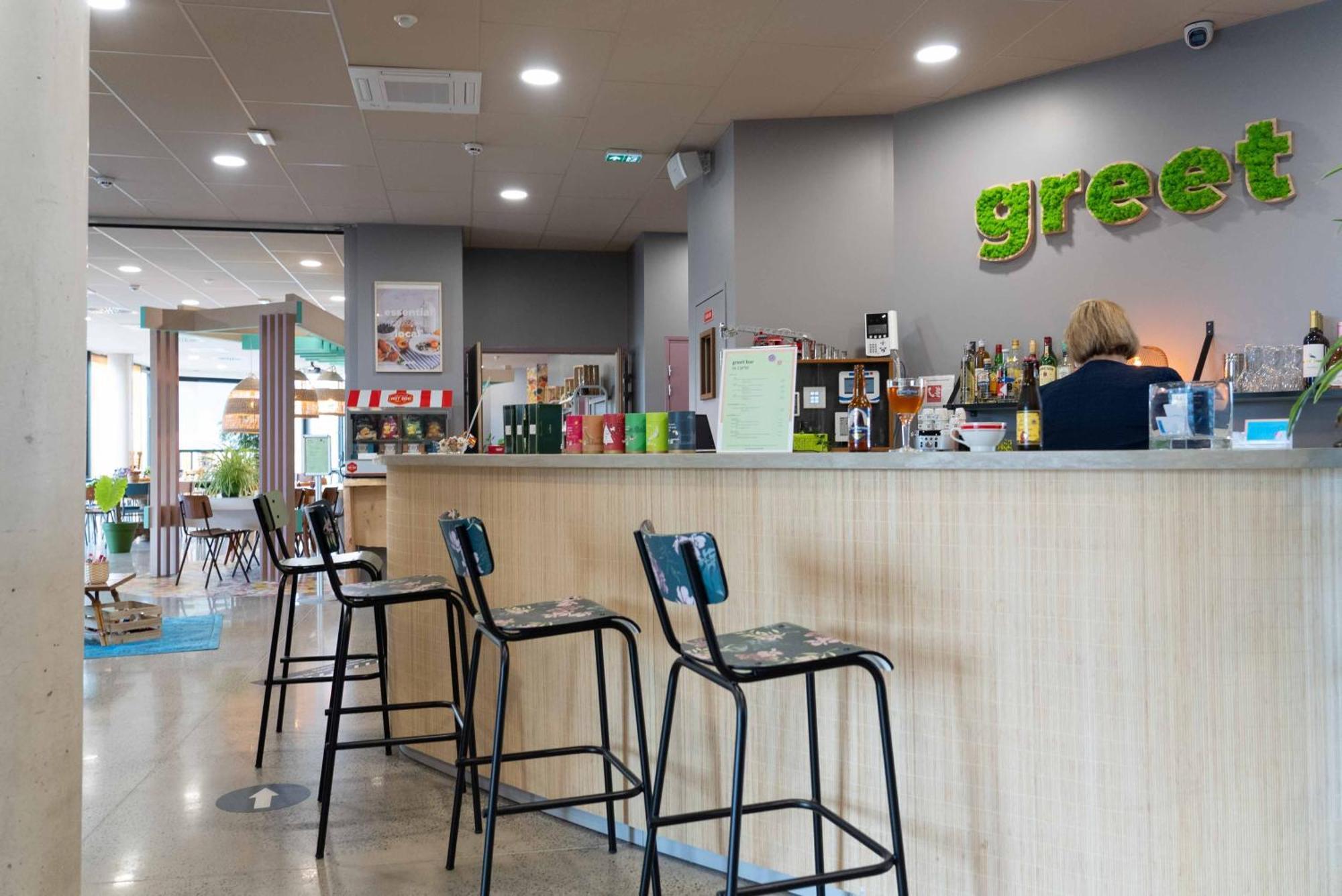 greet Hotel Rennes Pace Extérieur photo