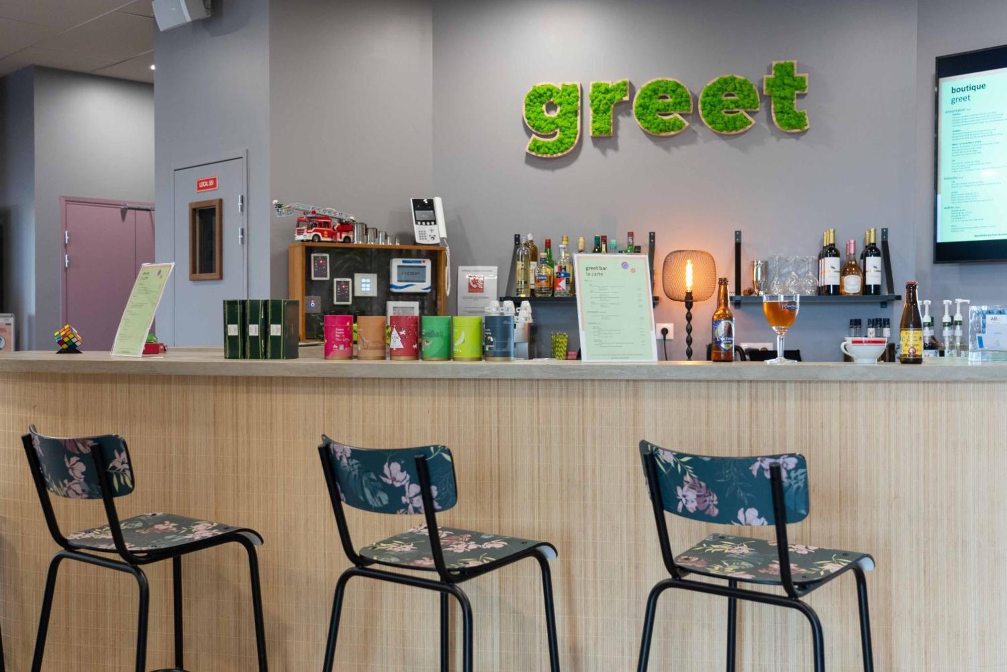 greet Hotel Rennes Pace Extérieur photo